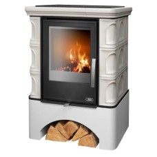 Kachlová kamna ABX Iberia s výměníkem ahornweiss